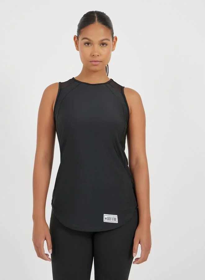 ستايلي اكتيف تانك توب شبكي بظهر من جِمسباير إيديشن